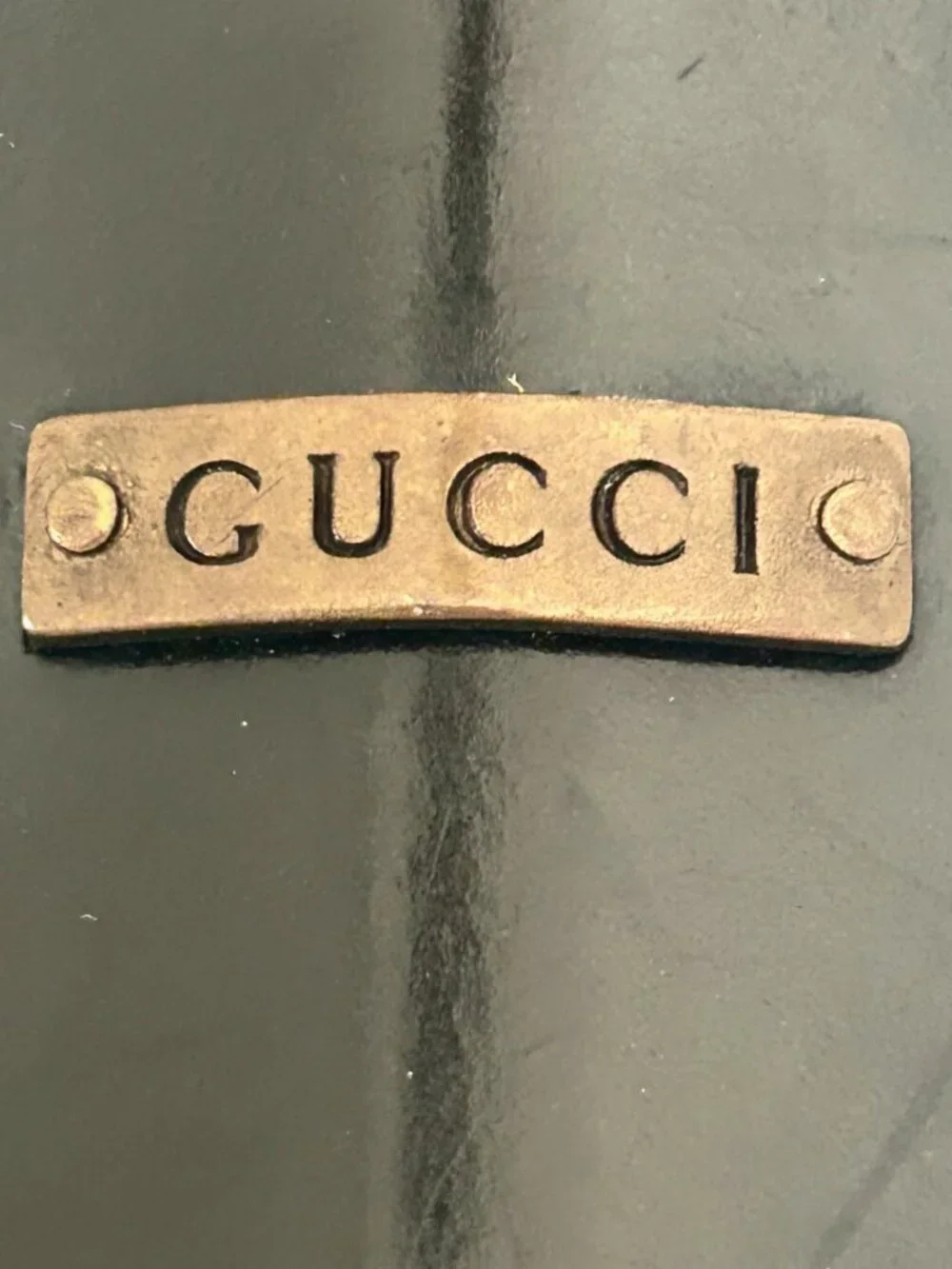 Gucci by Tom Ford Strappy Leather Sandals with Ring Detail